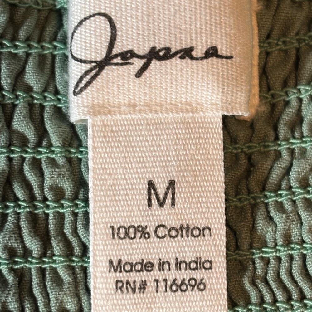 Japra Button-Down Mini Jean Dress - Junior medium. - Picture 7 of 8